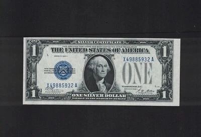 1928 A $1 DOLLAR BILL SILVER CERTIFICATE FUNNYBACK NOTE AU See Scans - Image 1 of 2