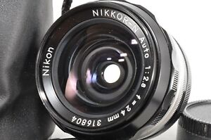 NIKON NIKKOR-N Auto 24mm f2.8 Non Ai Wide Angle Lens Japan【N.Mint】#2066
