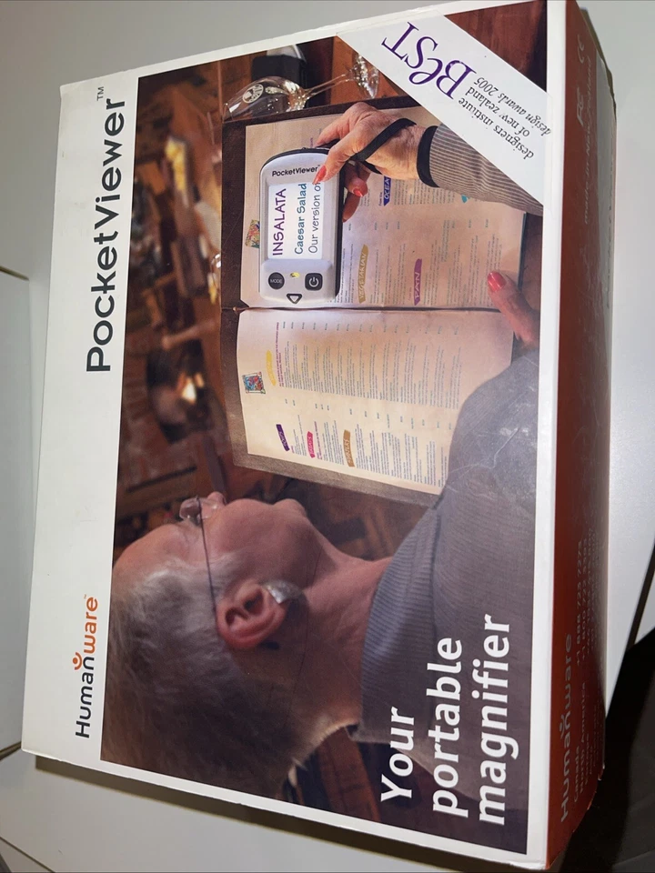 Humanware Pocketview Portable Magnifier - Image 1 of 3