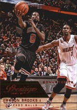 2015-16 Prestige Bonus Shots Red Bulls Basketball Card #79 Aaron Brooks /199