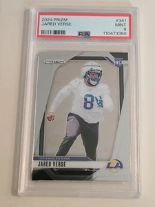 2024 Panini Prizm #341 Jared Vers Rookie RC PSA 9 MINT!!! - Bild 1 von 2