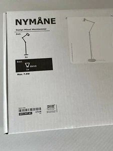 Ikea NYMANE Floor/reading lamp, white - NEW - Picture 1 of 2