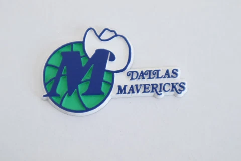 DALLAS MAVERICKS Vintage NBA Rubber Basketball FRIDGE MAGNET Standings Board p Cover