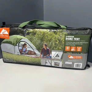 Ozark Trail - 3 Personen Kuppelclip und Campingzelt - Neu im Paket - Bild 1 von 3