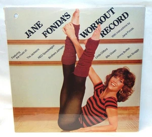 Sealed JANE FONDA'S WORKOUT RECORD 2-LP Set Vinyl Record 1981 Columbia CX2 38054 - Picture 1 of 5