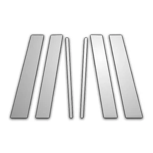 6Pc Chrome Pillar Post Trim for 92-97 Cadillac Seville - Picture 1 of 2