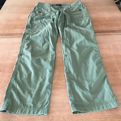 Женские спортивные штаны Marmot 10 зеленые со средней посадкой карман для сворачивания походов спорта - Изображение 1 из 4