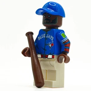 Minifigura de béisbol #27 1B Toronto hecha con piezas LEGO - Imagen 1 de 1