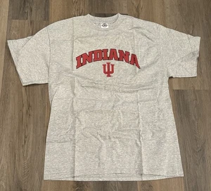 Vtg IU Indiana University Football Basketball Shirt New Old Stock Mens Large - Picture 1 of 3