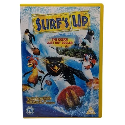 Surf's Up (DVD, 2007) Region 2 PAL Cert PG Sony Pictures CDR 42094 - Image 1 of 4