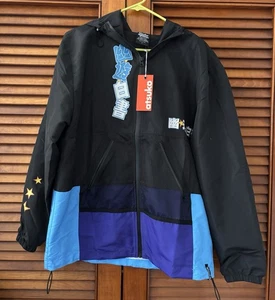 Yu Yu Hakusho Windbreaker Jacket Black,Blue Purple Anime Adult Medium NWT - Bild 1 von 6