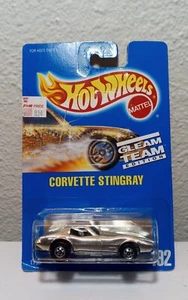 HOTWHEELS - "CORVETTE STINGRAY" GLEAM TEAM - BLACKWALL Variation, BLUE Card #192 - Picture 1 of 1