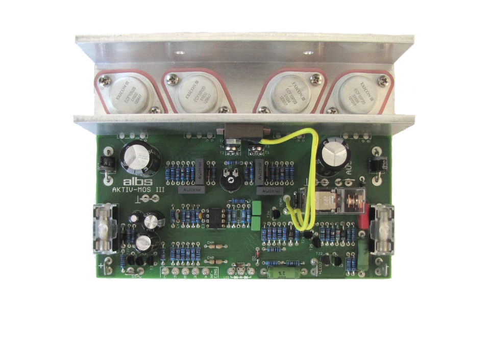 albs AKTIV-MOS III 300 MOSFET-Endstufe Modulbaustein 300W, 90° Winkel - Bild 1 von 3