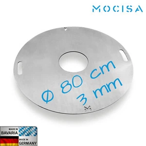 Grillplatte Feuerplatte Ø80 cm Stärke 3mm Feuerschale Fassgrill Kugelgrill - Bild 1 von 7