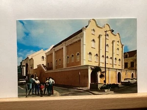 Synagoge Mikve, Israel Immanuel: Curaçao, Antillen - alte Postkarte - Bild 1 von 3