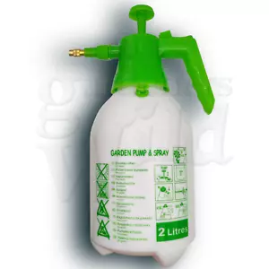 2L Pump Up Compression Sprayer Adjustable Fine Mist or Spray plants hydroponics - Picture 1 of 1