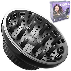 Accesorio difusor universal para secador de pelo para ondulado rizado de 1,4 pulgadas a 2,4 pulgadas - Imagen 1 de 6