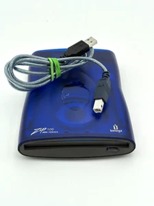 Iomega Zip 100 USB-Powered External Drive Z100USBS – Tested & Working - Photo 1/5