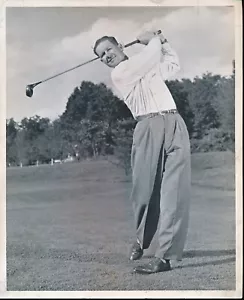 BYRON NELSON 1946 8" x 10" Double Weight Type 1 Photo - Picture 1 of 2