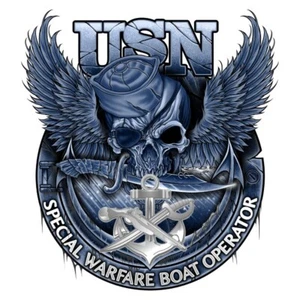 Special Warfare Boat Operator Rate Decal - USN Rate Decal - 4" US Navy Decal - Bild 1 von 2