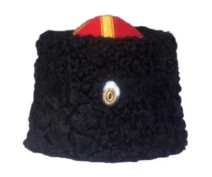 WWI Papacha Imperial Russia Military Don Cosake Officer RIA Hat karakul COPY - Bild 1 von 2