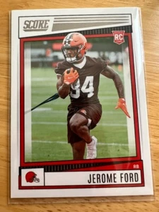 Jerome Ford Rookie 2022 Panini Score # 333 - Picture 1 of 2