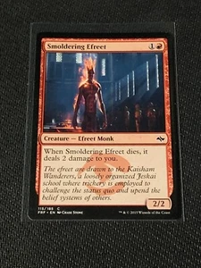 Magic the Gathering Fate Reforged Smoldering Efreet - Picture 1 of 2
