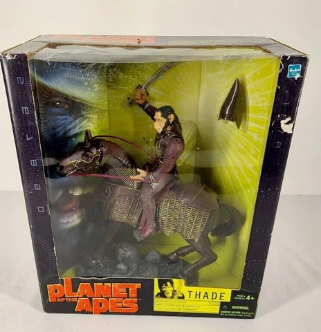 Hasbro Planet of the Apes Thade With Battle Steed Action Figure 2001 Cover