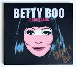 BETTY BOO * BOOMERANG * UK LIMITED SIGNED 18 TRK CD * BN&M! * SHINING STAR - Picture 1 of 3