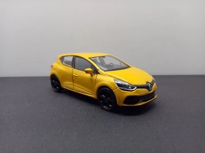 Welly Renault Sport Clio RS gelb Modellauto mit Rückzugmotor - Bild 1 von 4