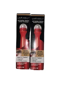2x New Skin Nutritions Eye Roller Age Defy Dark Circle & Puffiness Serum .25 Oz - Picture 1 of 4