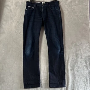 Naked And Famous Skinny Guy Indigo Stretch Selvedge Jeans, Size 34  - Picture 1 of 14
