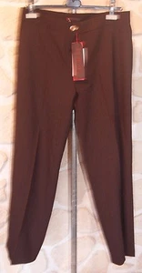 Pantalon marron taille 5 marque Respire avec laine étiqueté à 119€ - Picture 1 of 1