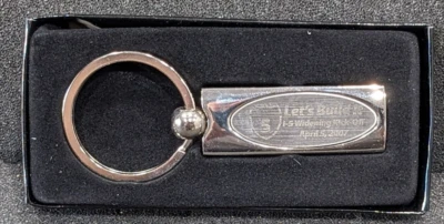 I-5 FREEWAY WIDENING START UP PROJECT COMMERATIVE KEYCHAIN FROM APRIL 5 2007 - Image 1 of 2