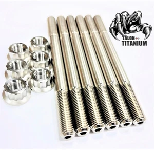 Sportsman Scrambler 1000 Head Studs TITANIUM Cylinder Head Stud Bolt Ti Kit Set - Picture 1 of 3