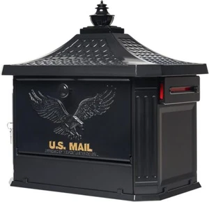 Hamilton™ Secure, Locking USPS Approved Heavy Duty, Cast Aluminum Metal Post ... - Picture 1 of 9