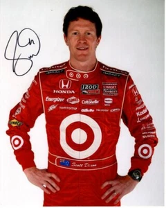 SCOTT DIXON Signed 8x10 INDY Photo w/ Hologram COA - Picture 1 of 2