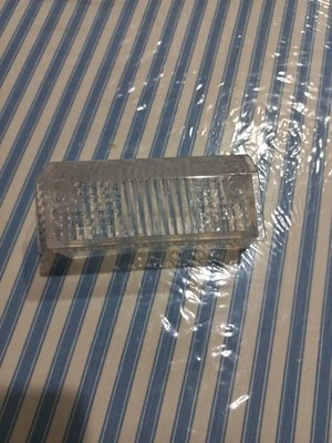 GEMMA PLASTICA LENTE FANALE FRECCIA ANTERIORE SINISTRA BIANCA AUTOBIANCHI A112  - Immagine 1 di 2