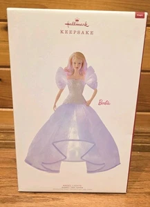 Barbie Angel Edición Limitada Iluminado Árbol Topper 2018 Hallmark Keepsake PROBADO - Imagen 1 de 13