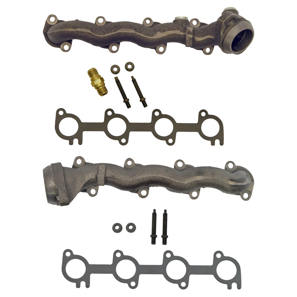 Dorman Left & Right Exhaust Manifold Kit for Ford Expedition F150 F250 4.6L V8 - Image 1 of 1