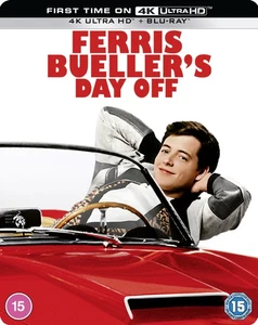 Ferris Bueller's Day Off (4K UHD Blu-ray) Jeffrey Jones Charlie Sheen Mia Sara - Picture 1 of 3