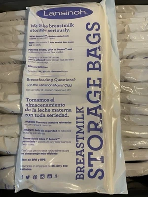 Bolsas de almacenamiento de leche materna Foto 1 de 2