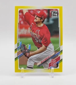 2021 Topps Series 1 Miles Mikolas Yellow Cardinals #181 - Bild 1 von 2