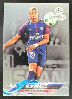 2017 Topps Chrome UEFA Champions League #41 Kylian Mbappe - Image 1 of 2