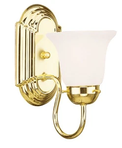 Livex Lighting 1071-02 Riviera Bathroom Vanity Light Polished Brass - Picture 1 of 1