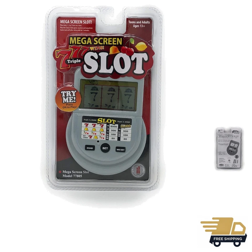 Mega Screen Slot Handheld Digital Game