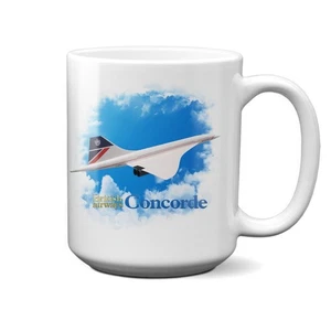 Taza Concorde In The Clouds British Airways Landor librea 15 oz - Imagen 1 de 1