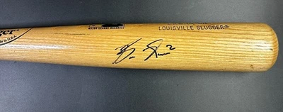 Bate de béisbol autografiado por Ben Revere gemelos Filis Azulejos Nacionales VER DESCRIPCIÓN Foto 1 de 4