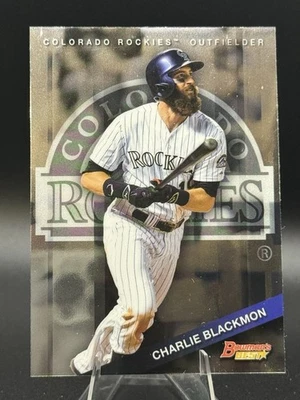 Bowman's Best #74 Charlie Blackmon #74 2015 Foto 1 de 2