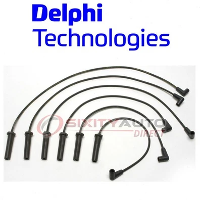 Delphi Spark Plug Wire Set for 1999 Pontiac Montana Ignition Plugs Coils bd Foto 1 de 4